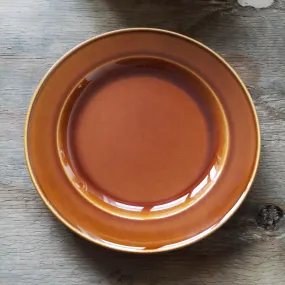 [30%OFF] BOCH la louviere|Brown glazed Vintage plate1 ヴィンテージプレート |