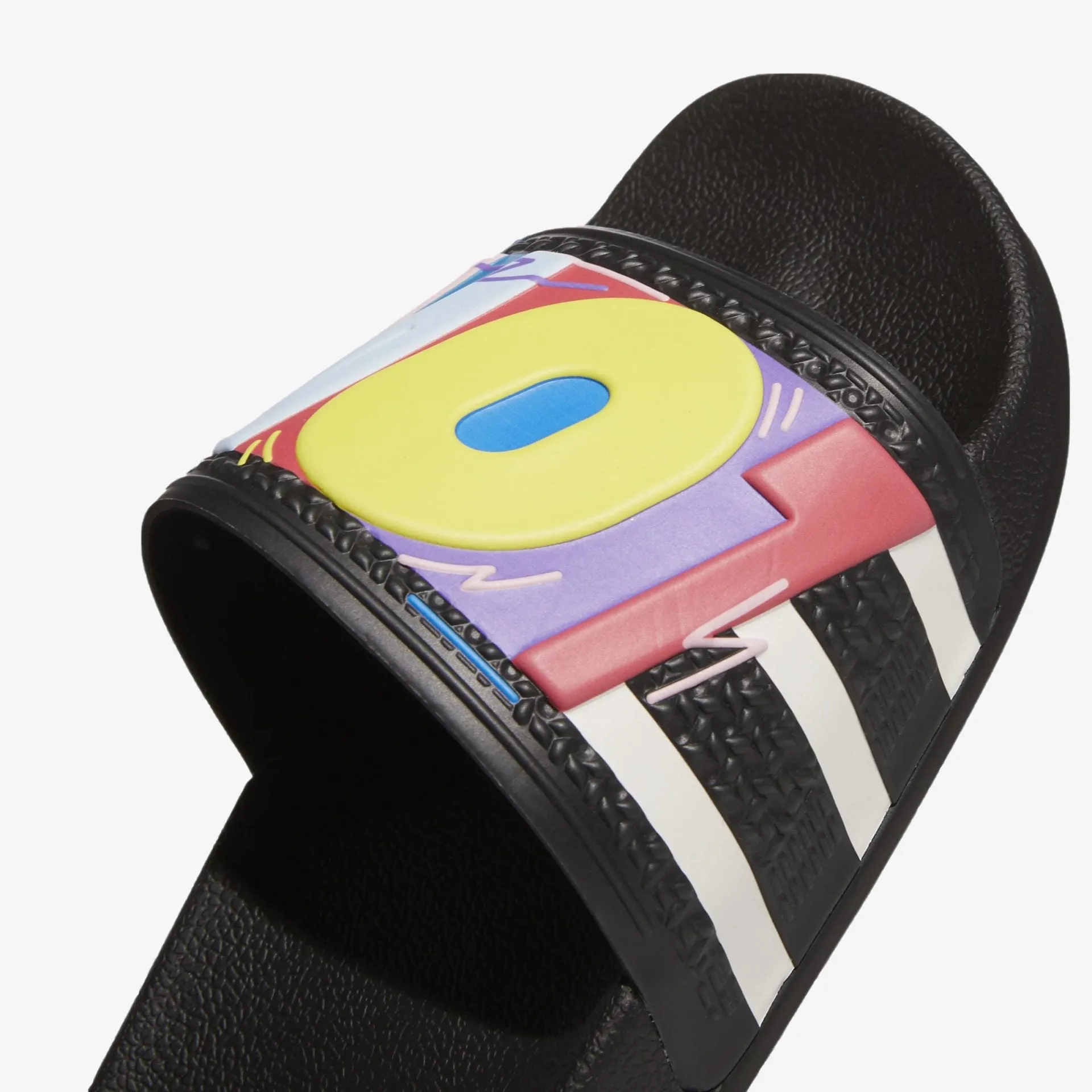 Adidas Originals | ADILETTE PRIDE  { BLACK