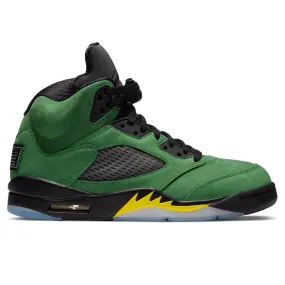 Air 5 Retro SE "Oregon Ducks" - Apple Green/Black