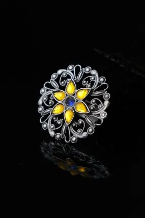 Artistic Jaali Work Hand Ring