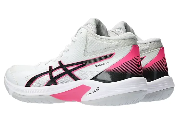 Asics women's volleyball shoes Beyond FF MT 1072A096-101 white pink