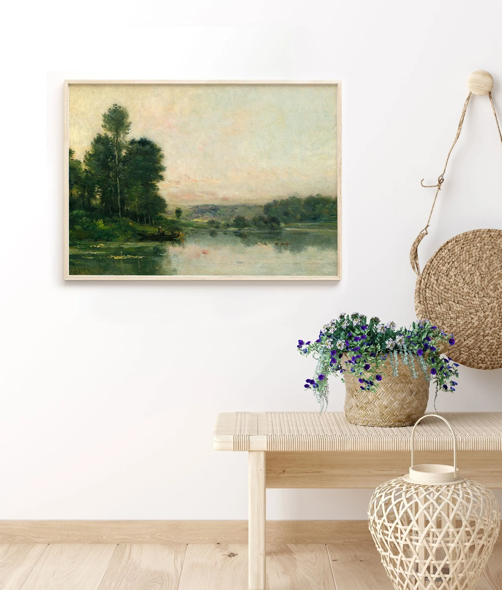 At the Lakes Edge - Vintage Wall Art