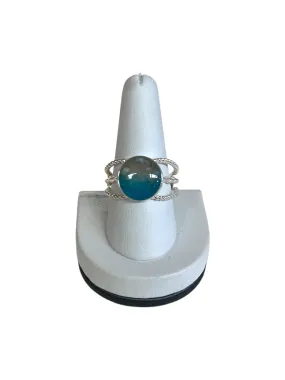 Boho Ring - Apatite