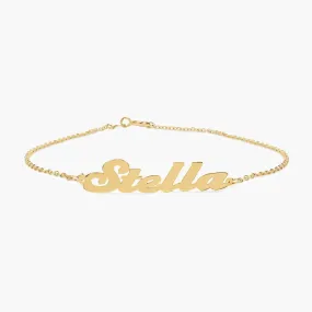 'Di Moda' Name Bracelet