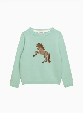 Galloping Freya Horse Jumper