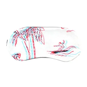 Gitman Vintage - 3D Print Sleeping Mask - White / Red / Blue