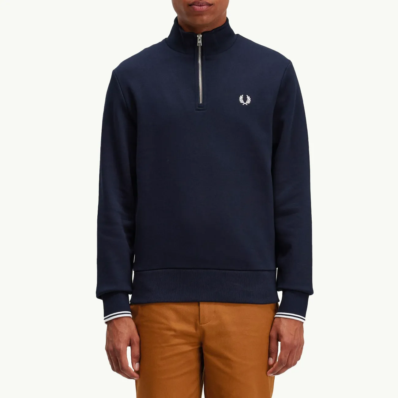 Half Zip Sweatshirt - Navy