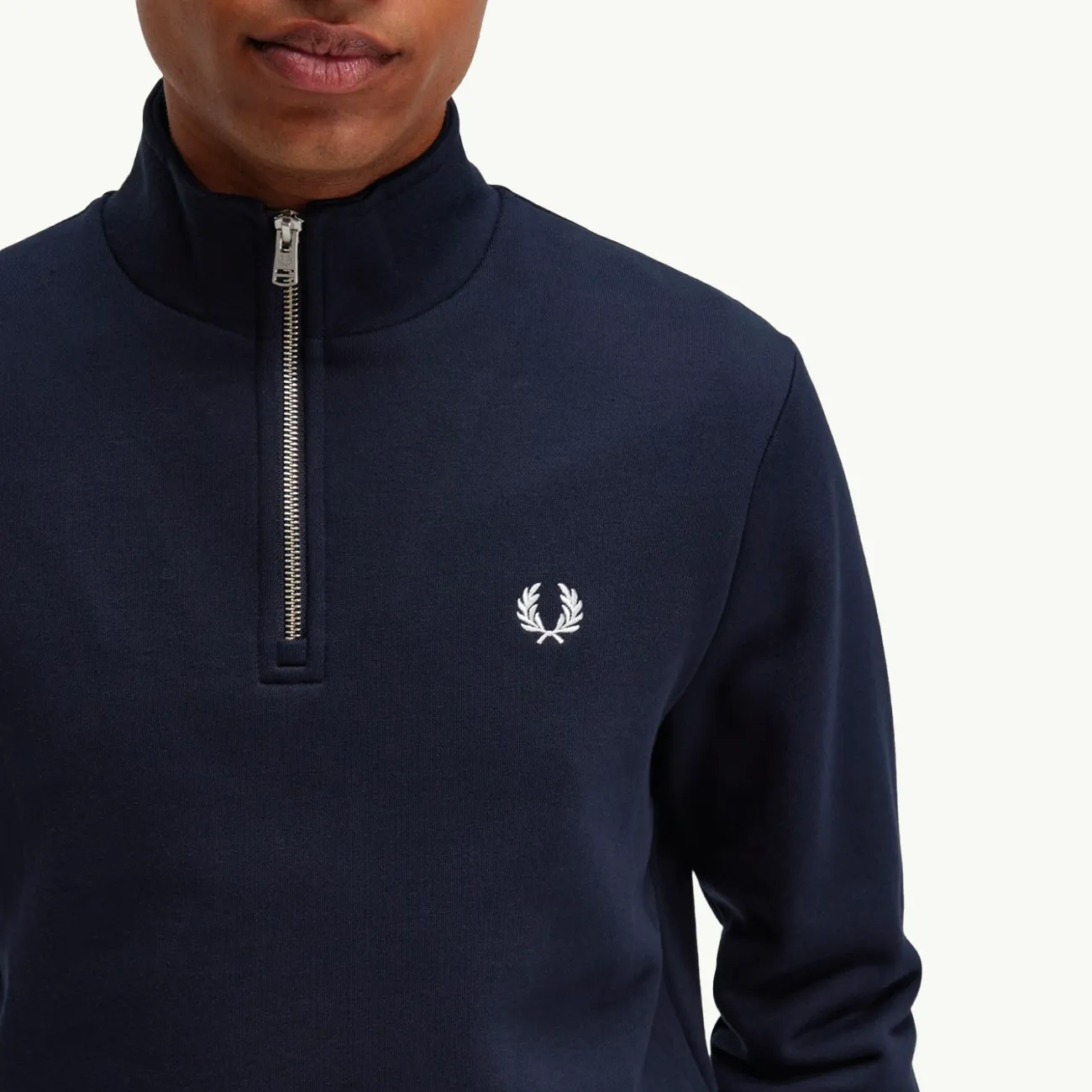 Half Zip Sweatshirt - Navy