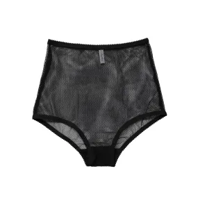 Jeanne Knickers Black Fishnet