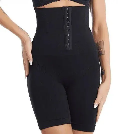 Lisa High Waist Body Shaping Shorts With Hooks