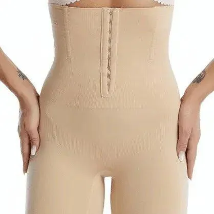 Lisa High Waist Body Shaping Shorts With Hooks