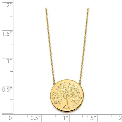 Liselle Tree of Life 14k Gold Necklace