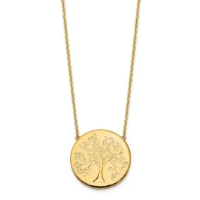 Liselle Tree of Life 14k Gold Necklace