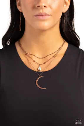 Lunar Landslide Copper - Necklace