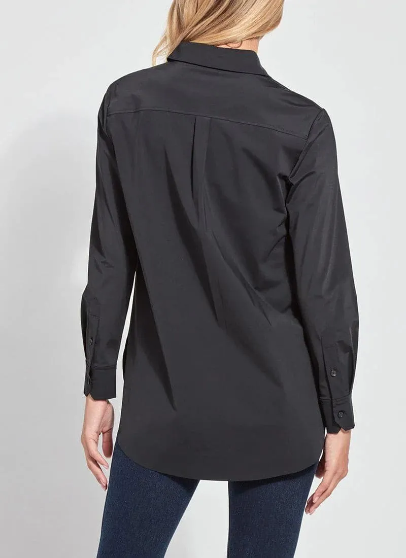 Lysse Schiffer Button Down in Black