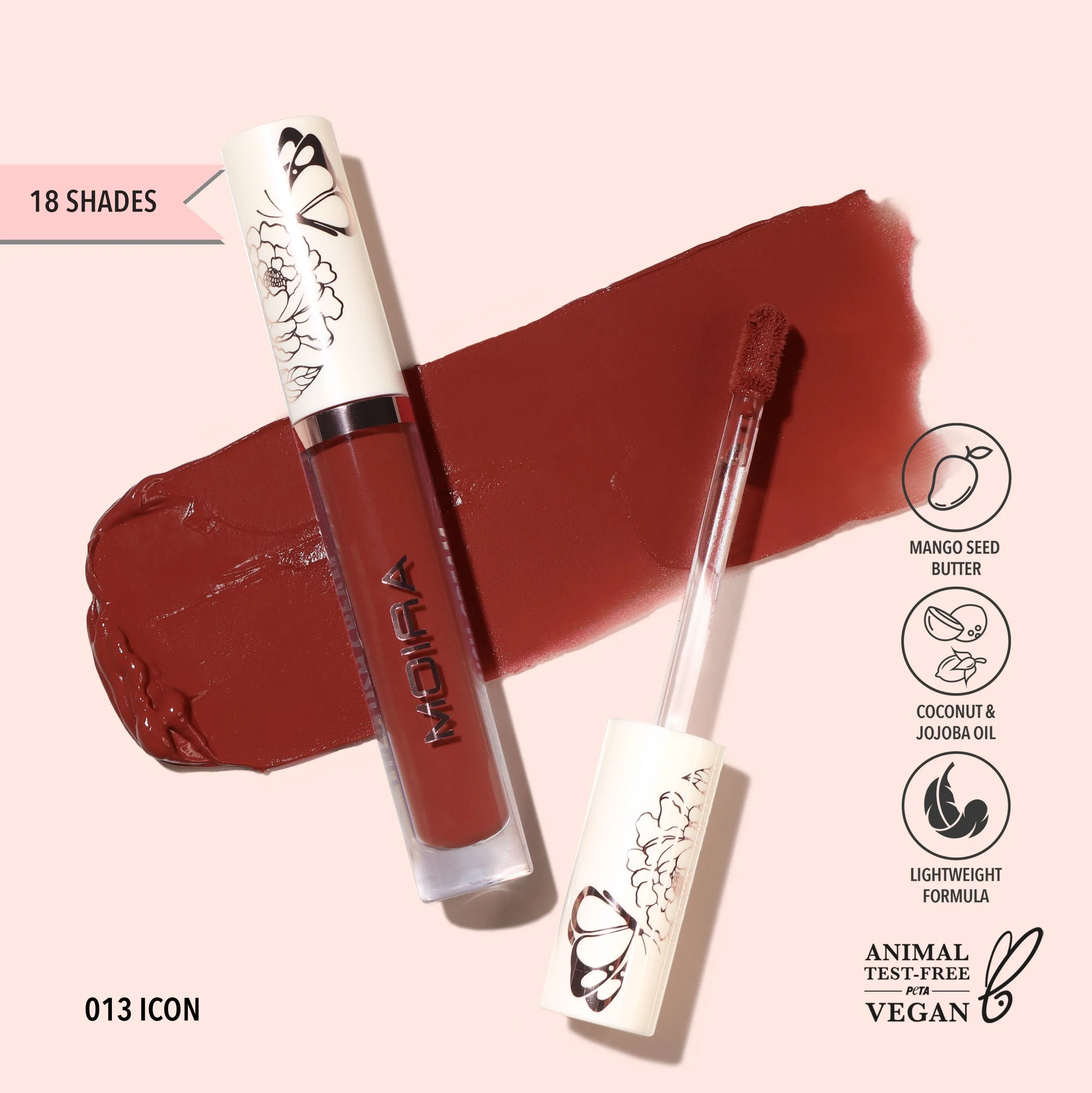 MOIRA Lip Plush Cream Labial en Crema