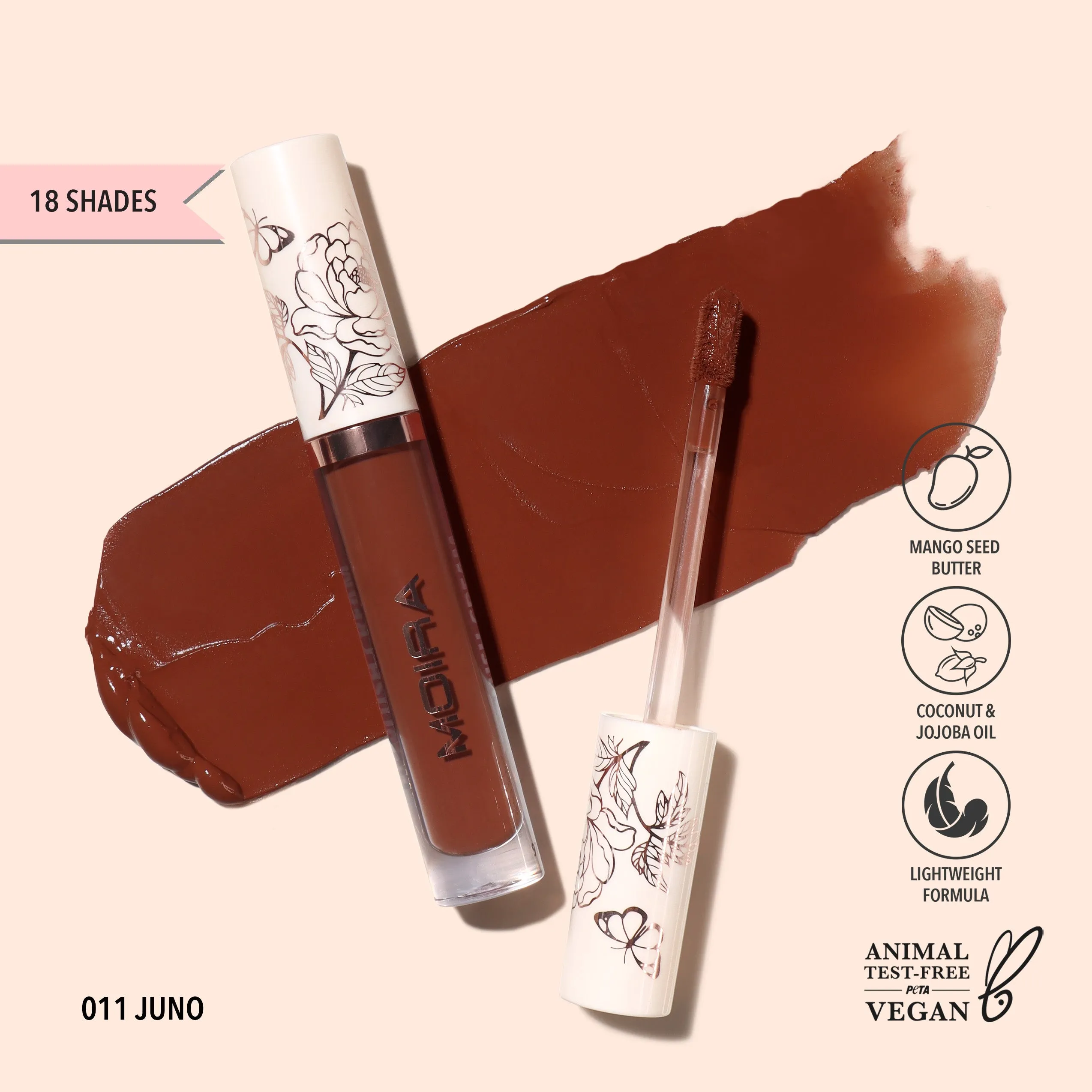 MOIRA Lip Plush Cream Labial en Crema