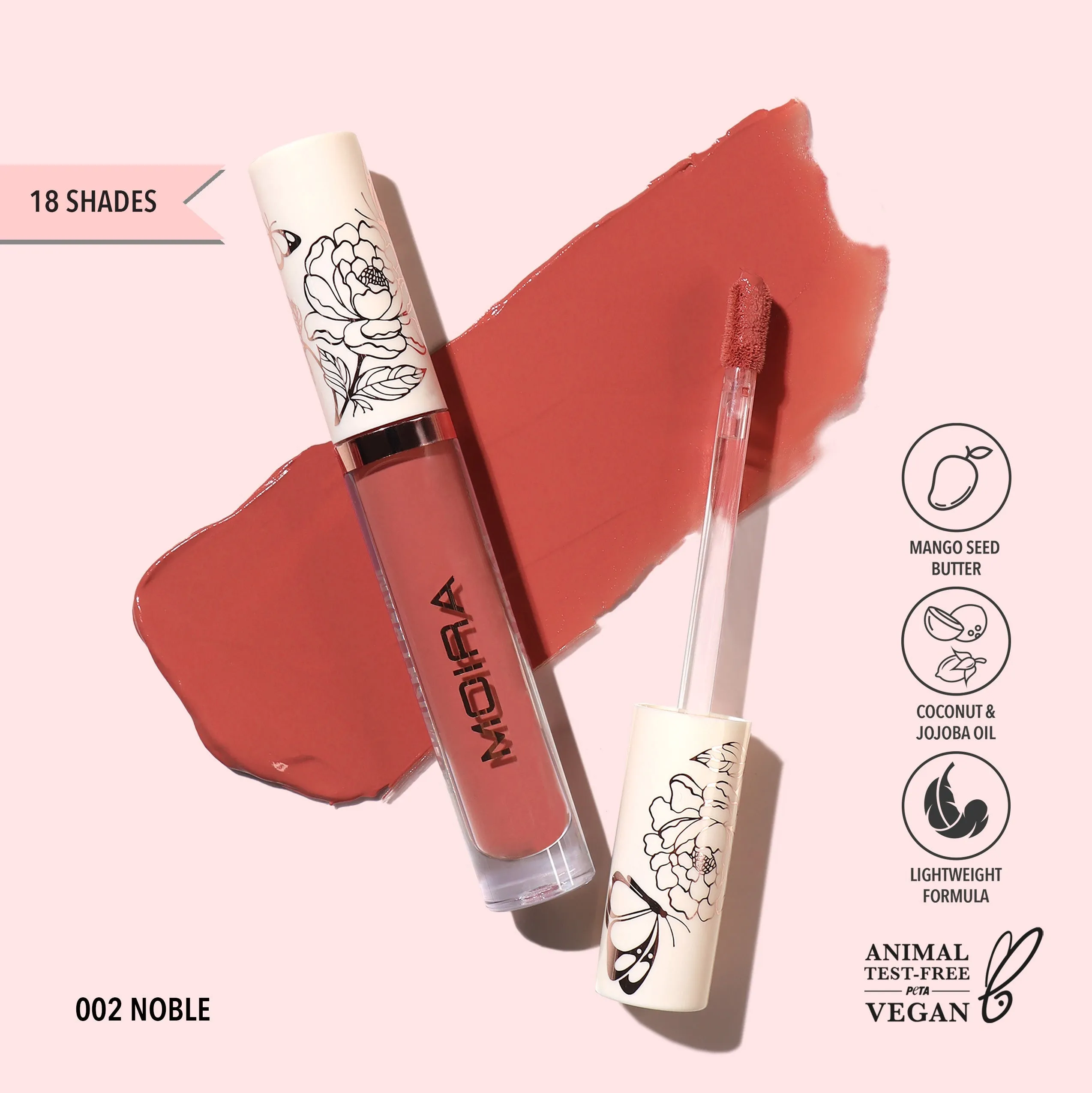 MOIRA Lip Plush Cream Labial en Crema