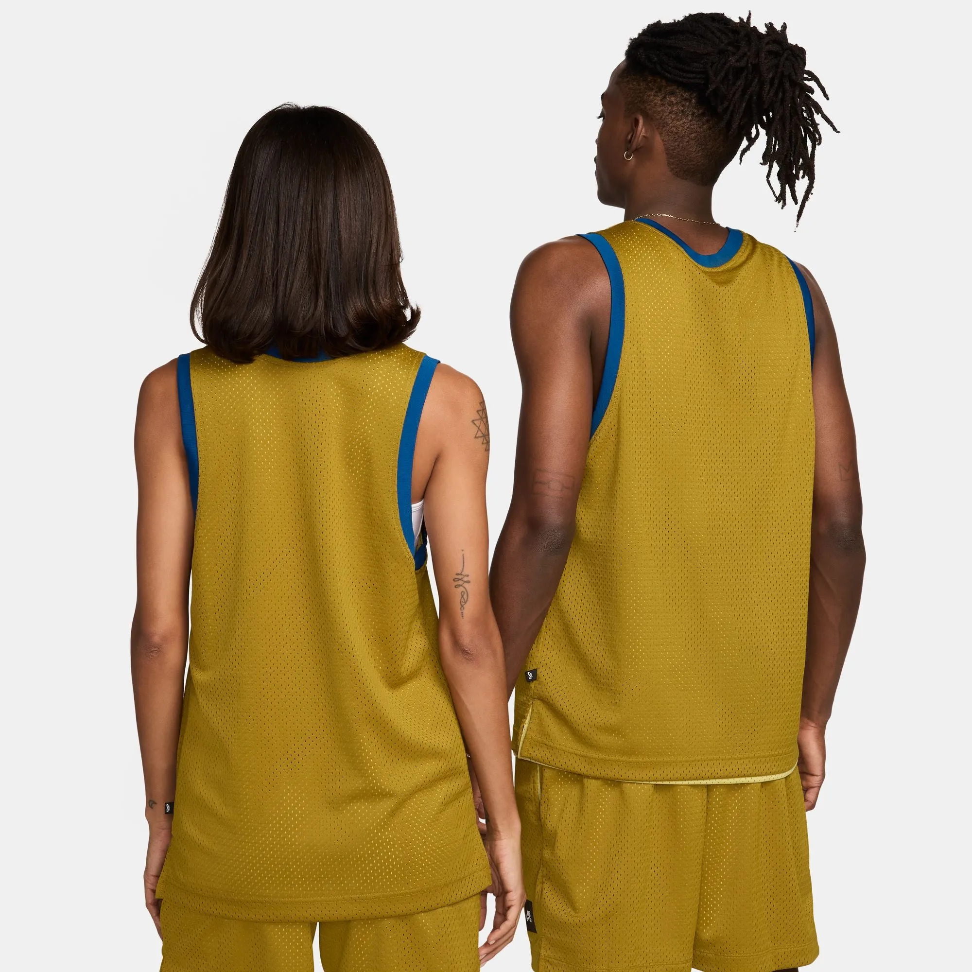 Nike SB Reversible Basketball Jersey Saturn Gold/Bronzine