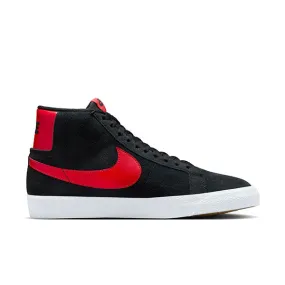 Nike SB Zoom Blazer Mid Black/Black/White/University Red