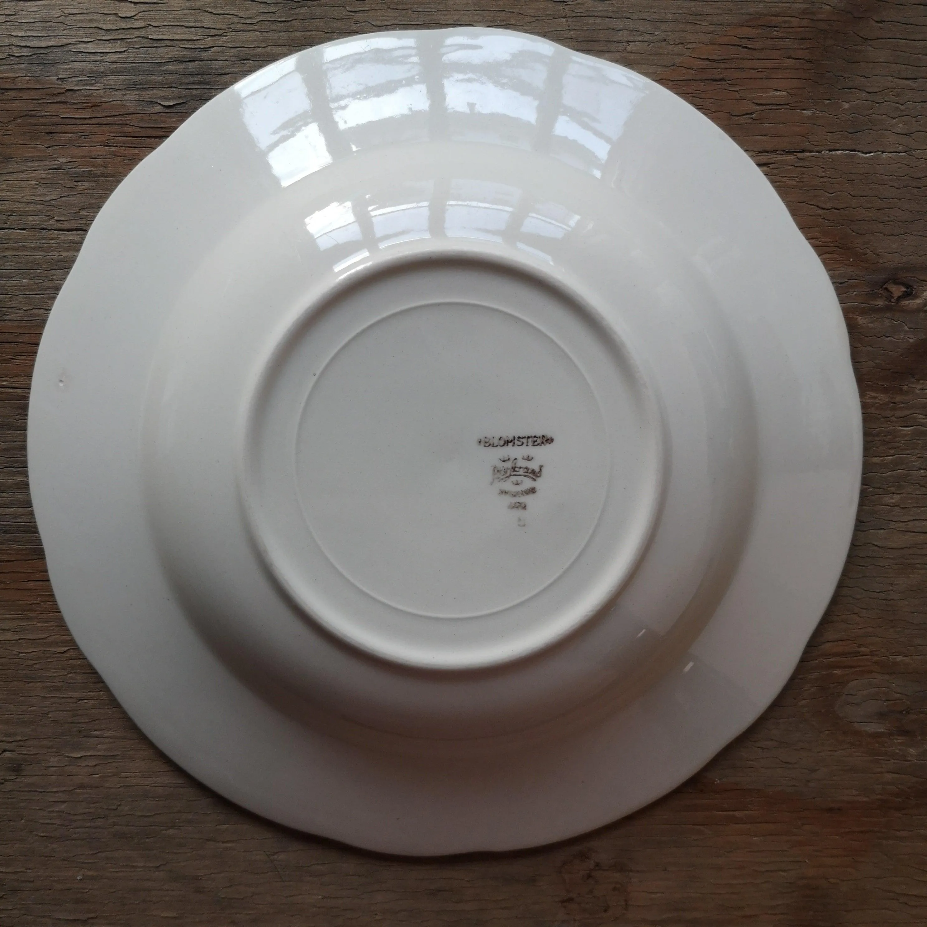 Rrstrand | Vintage plate ロールストランド Blomster ヴィンテージ深皿4