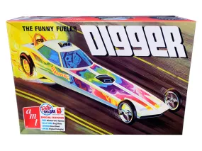 Skill 2 Model Kit Digger Dragster The Funny Fueler 1/25 Scale Model by AMT