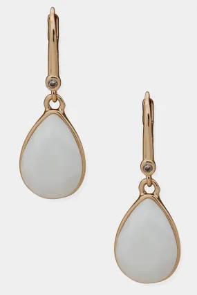 Stone Teardrop Earrings