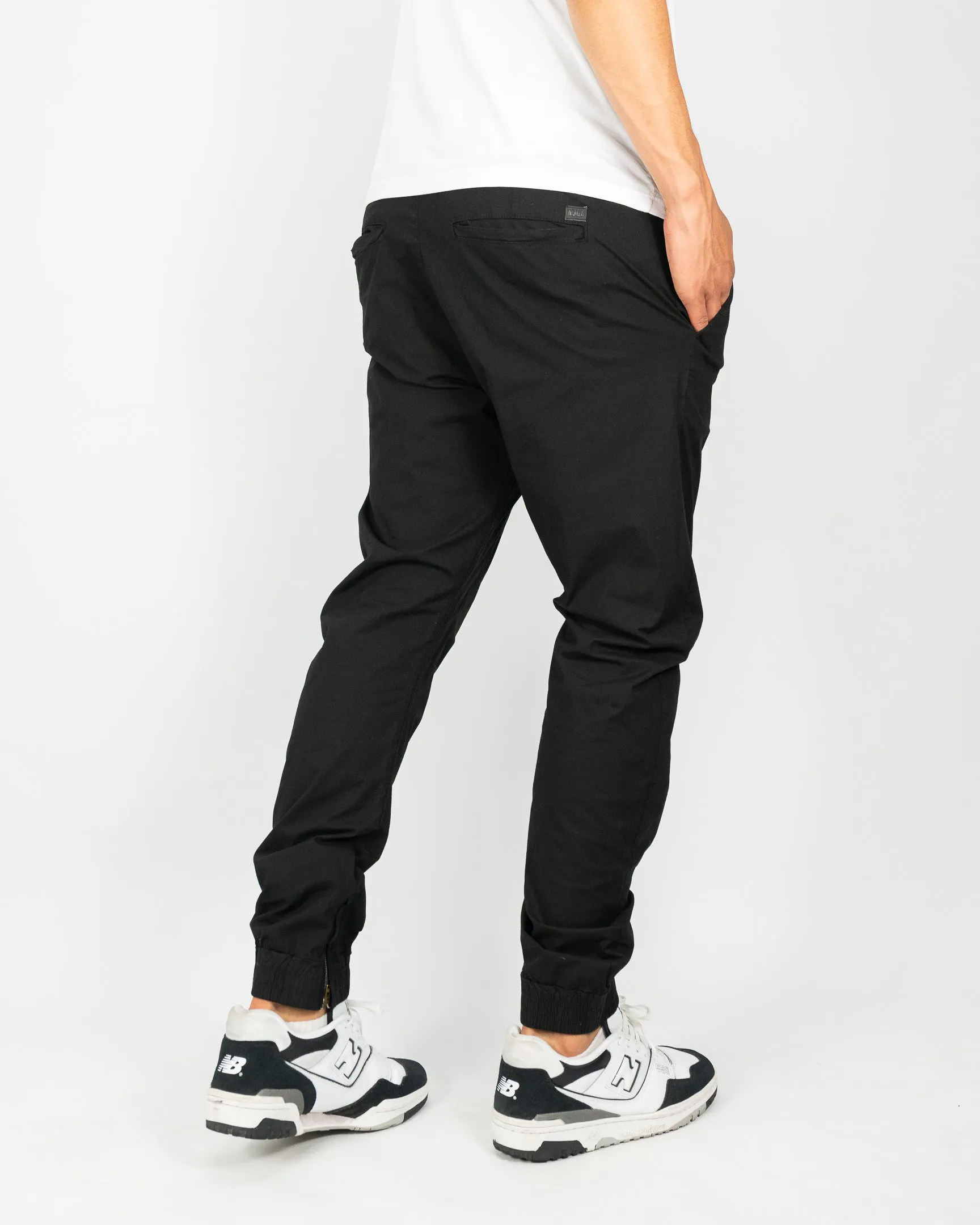 Taffeta Jogger - Ink Black