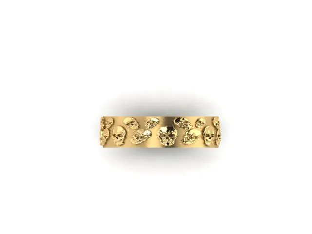 Textured Skull Band-UDINC0374