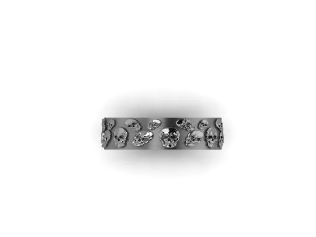 Textured Skull Band-UDINC0374