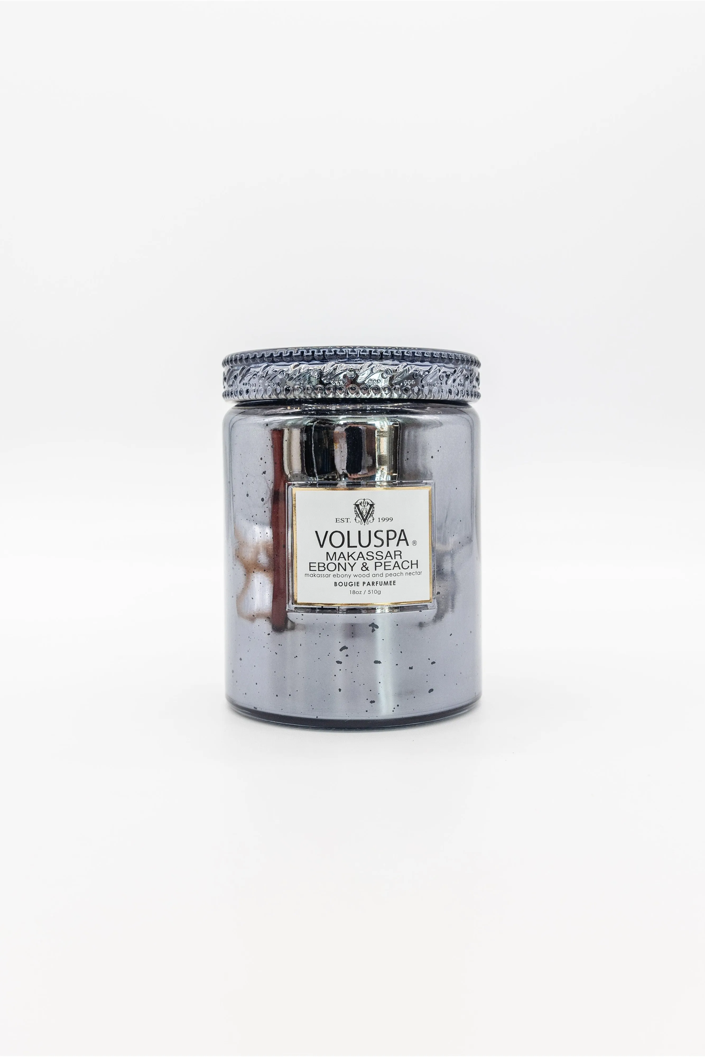 Voluspa Makassar Ebony & Peach Candle