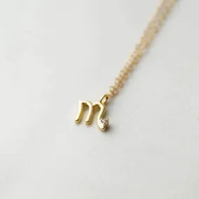 Zodiac Scorpio Necklace